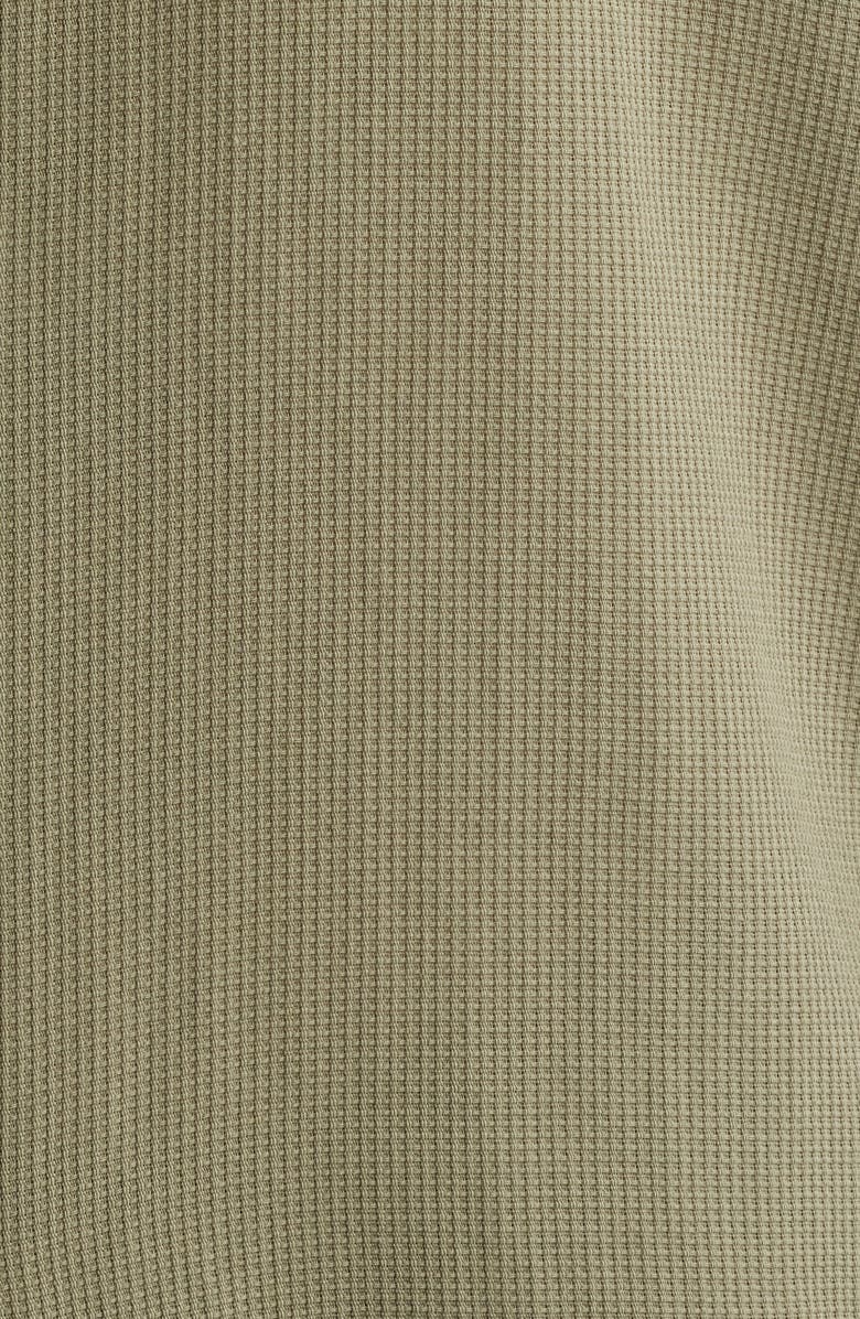 Brooks Brothers Cotton Waffle Camp Shirt, Alternate, color, 