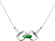 seree Year of the Horse Limited Edition Equestrian Snaffle Bit Necklace