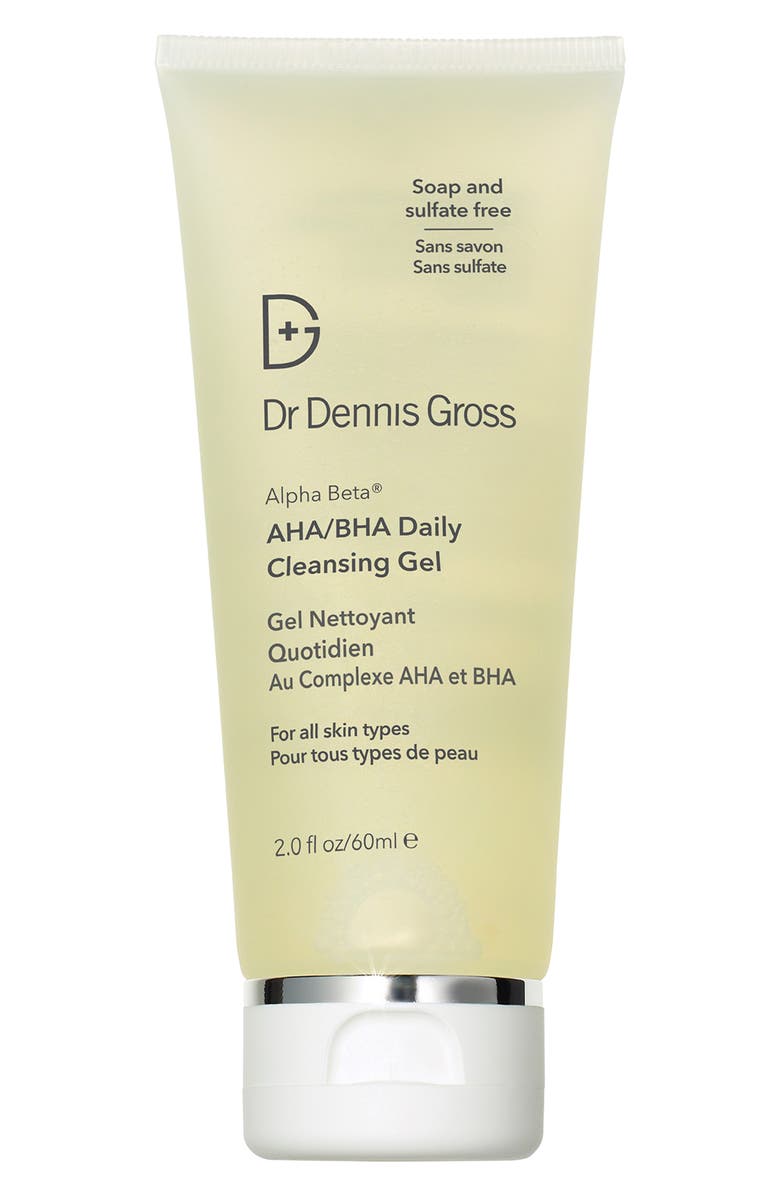 Dr. Dennis Gross Skincare Alpha Beta<sup>®</sup> AHA/BHA Daily Cleansing Gel, Alternate, color,