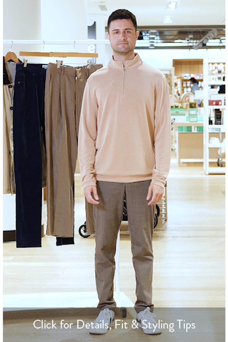 Crown Crafted Soft Suede Performance Quarter Zip Pullover video