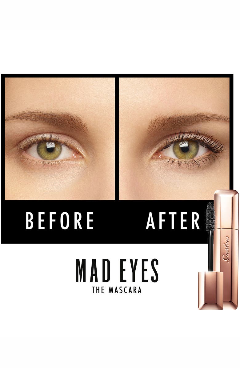 Guerlain Mad Eyes Long-Wearing & Volumizing Mascara, Alternate, color, 01 Noir