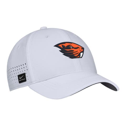 Men's Nike White Oregon State Beavers 2025 On-Field Performance Flex Hat