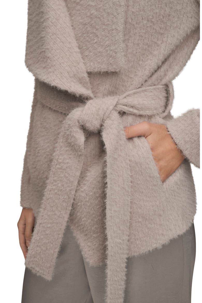 Belted Wrap Sweater Jacket, Alternate, color, VAPOR