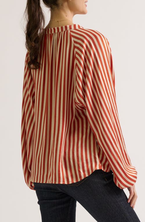 Cache Couer Madeleine Maternity & Nursing Blouse In Multi
