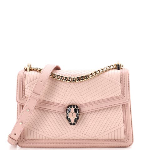 Serpenti Forever Shoulder Bag Quilted Leather Small