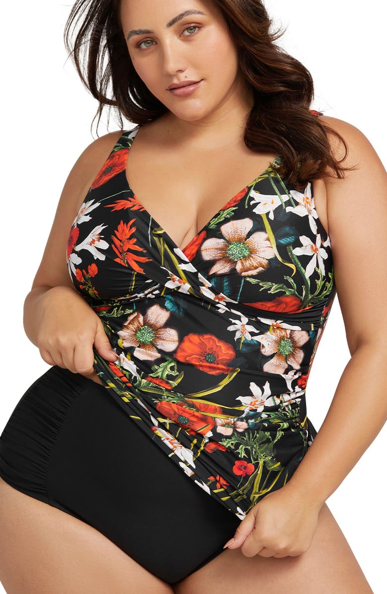 Artesands Delacroix Tankini Top, Alternate, color,