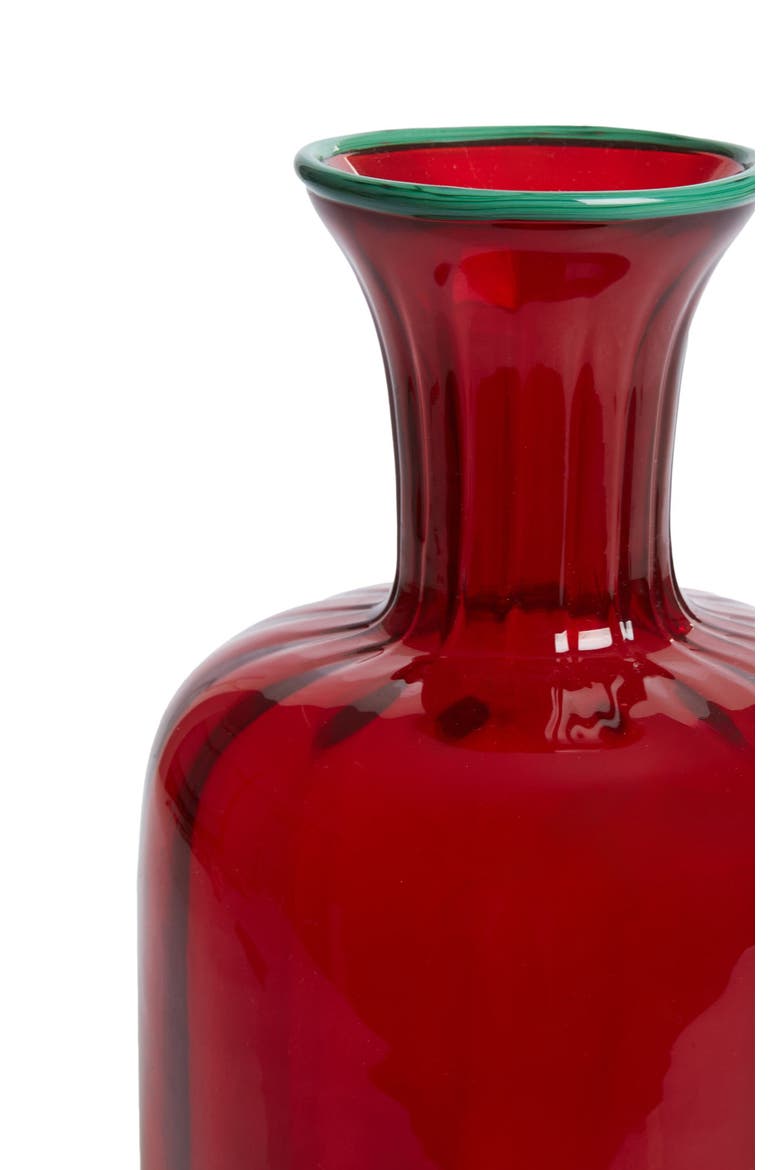 Murano Carafe, Alternate, color, Red