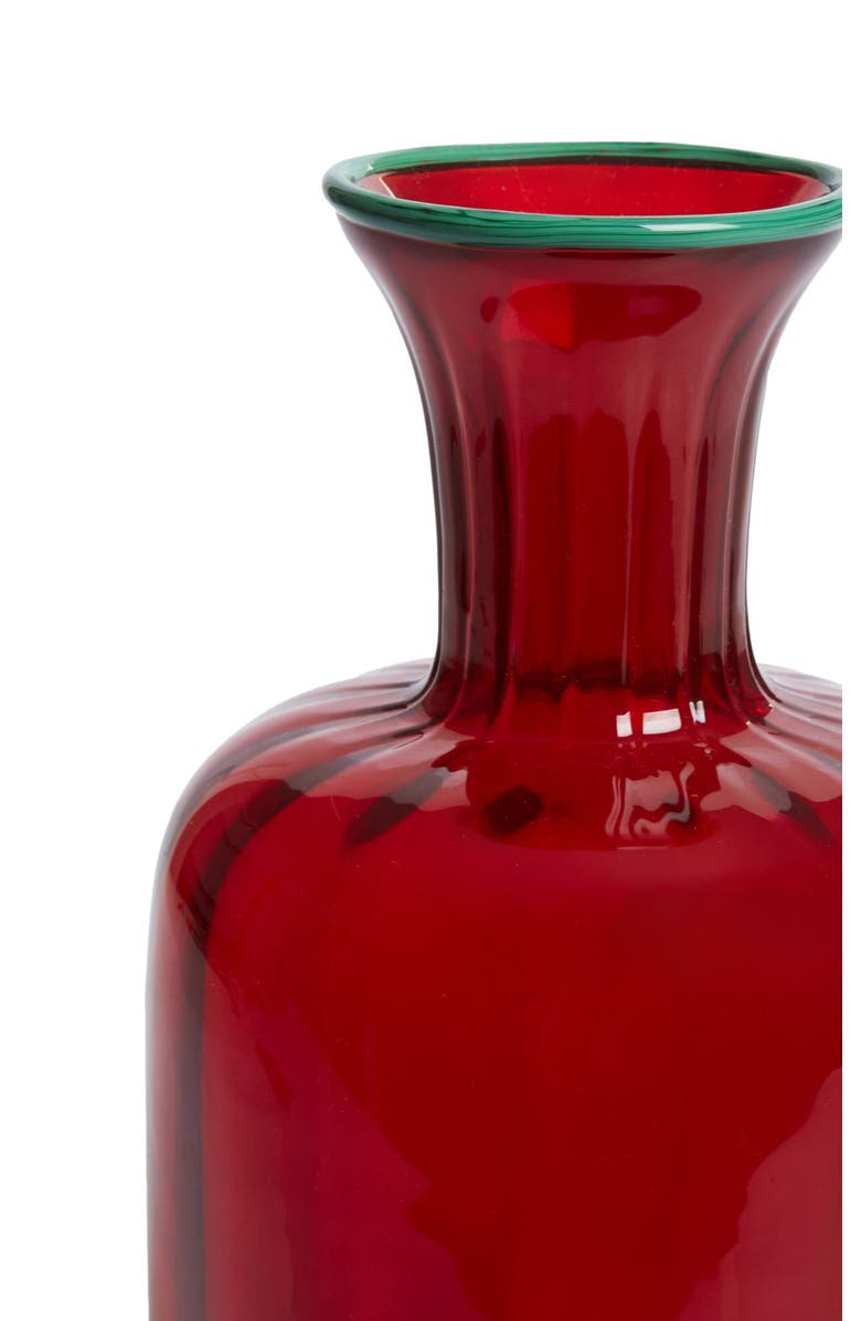 La DoubleJ Murano Carafe, Alternate, color, Red
