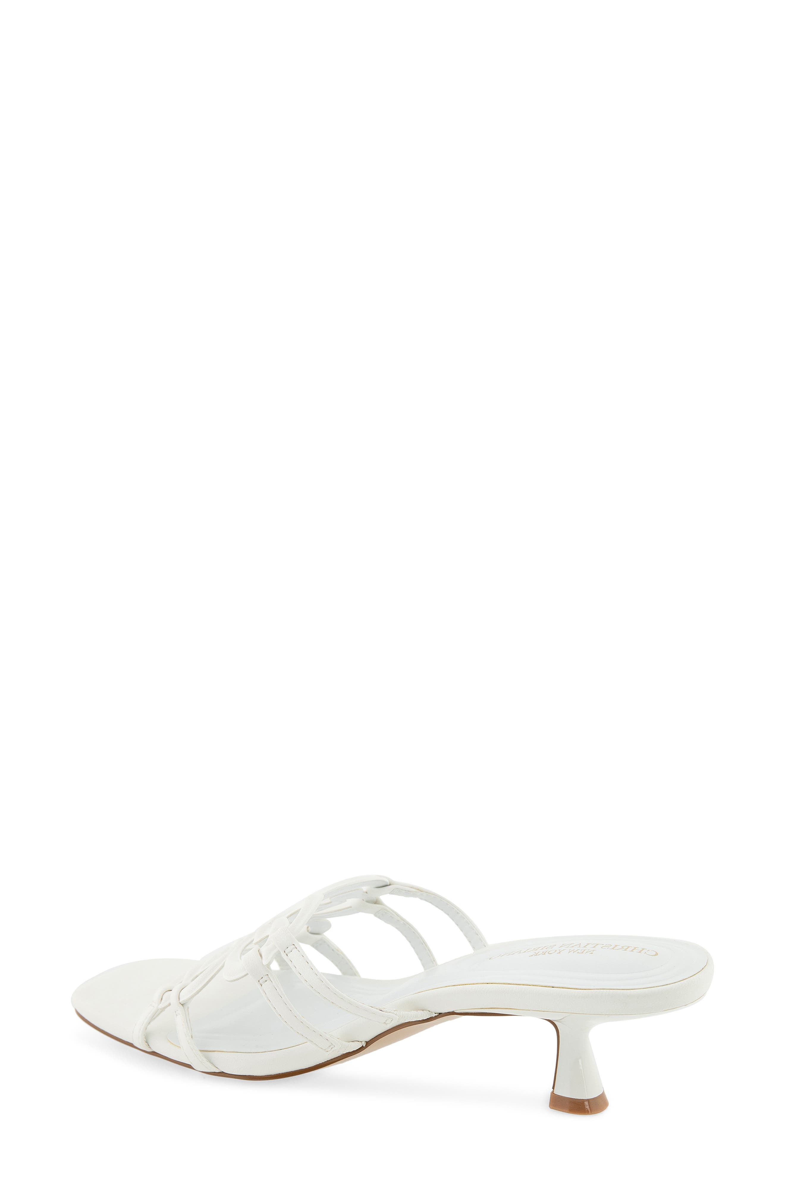 Ixla Kitten Heel Sandal, Alternate, color, CLOUD DANCER