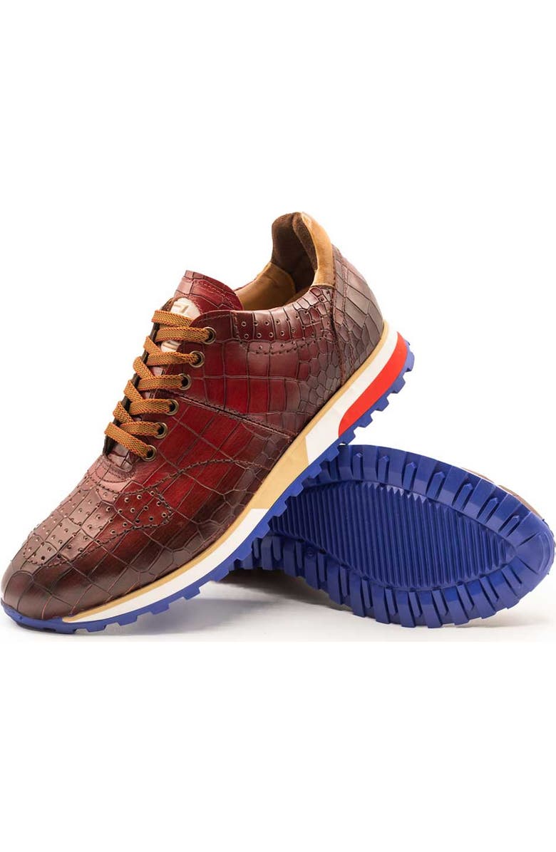 Zelli Italia Rocco Sneaker, Alternate, color, Brown