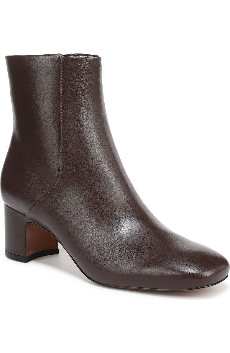 Vince Kellan Block Heel Bootie, Main, color, Ganache