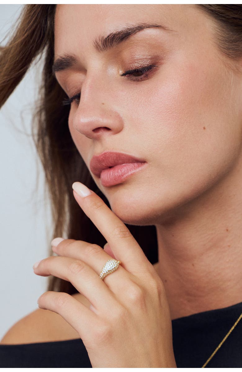 Sif Jakobs Jewellery Ring Goccia Piccolo, Alternate, color, 18K Gold Plated