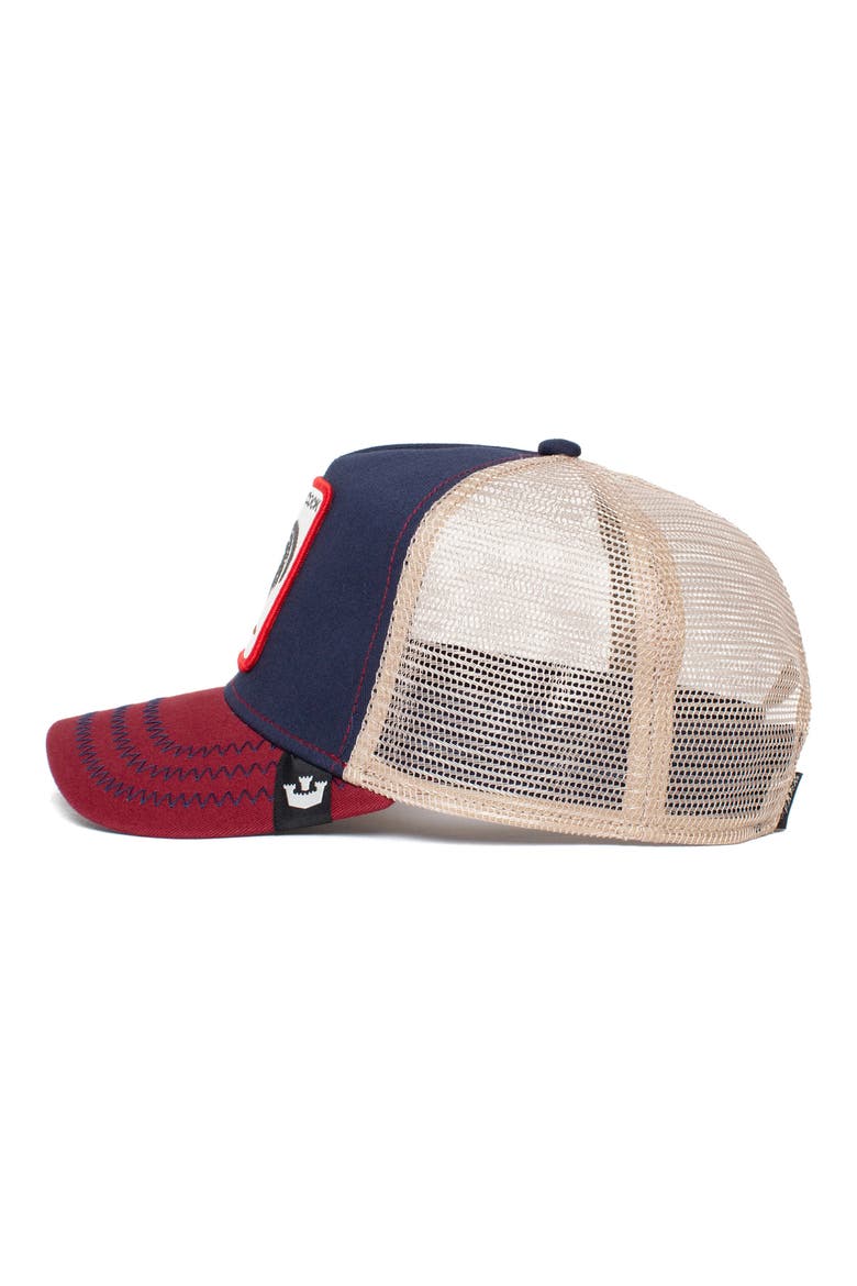 The Cock Trucker Hat, Alternate, color, NAVY