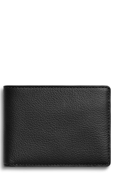 Canfield Pebble Leather Bifold Wallet