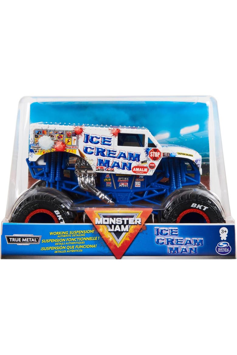 Ice Cream Die Cast Vehicle, Main, color, White