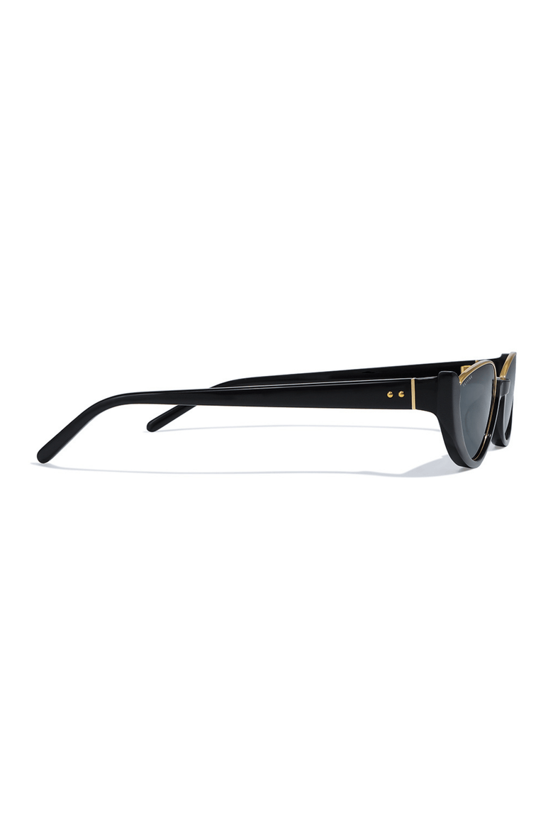 Amor 54mm Cat Eye Sunglasses, Alternate, color, Black