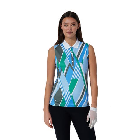 Fusion Womens Sleeveless Golf Polo