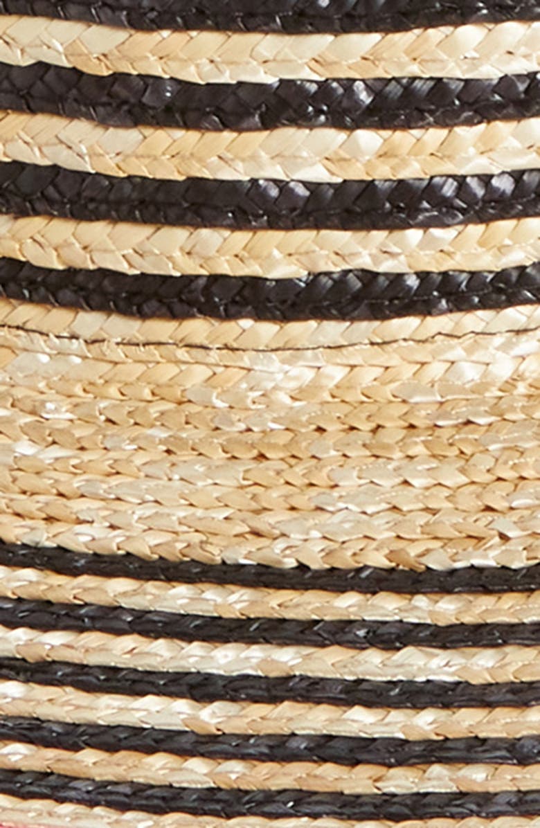 Brixton Joanna Straw Visor, Alternate, color, 