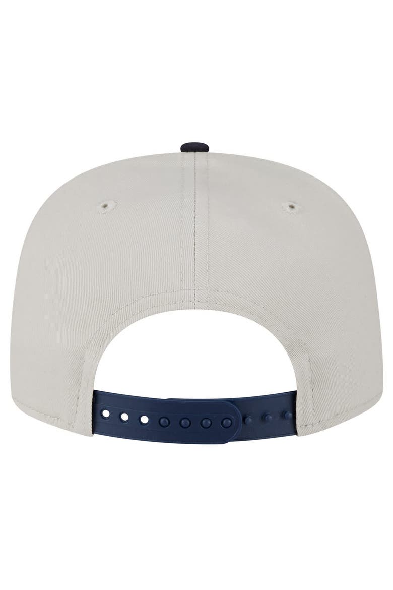 Men's New Era Cream Detroit Tigers Iron Golfer Snapback Hat, Alternate, color, Cream