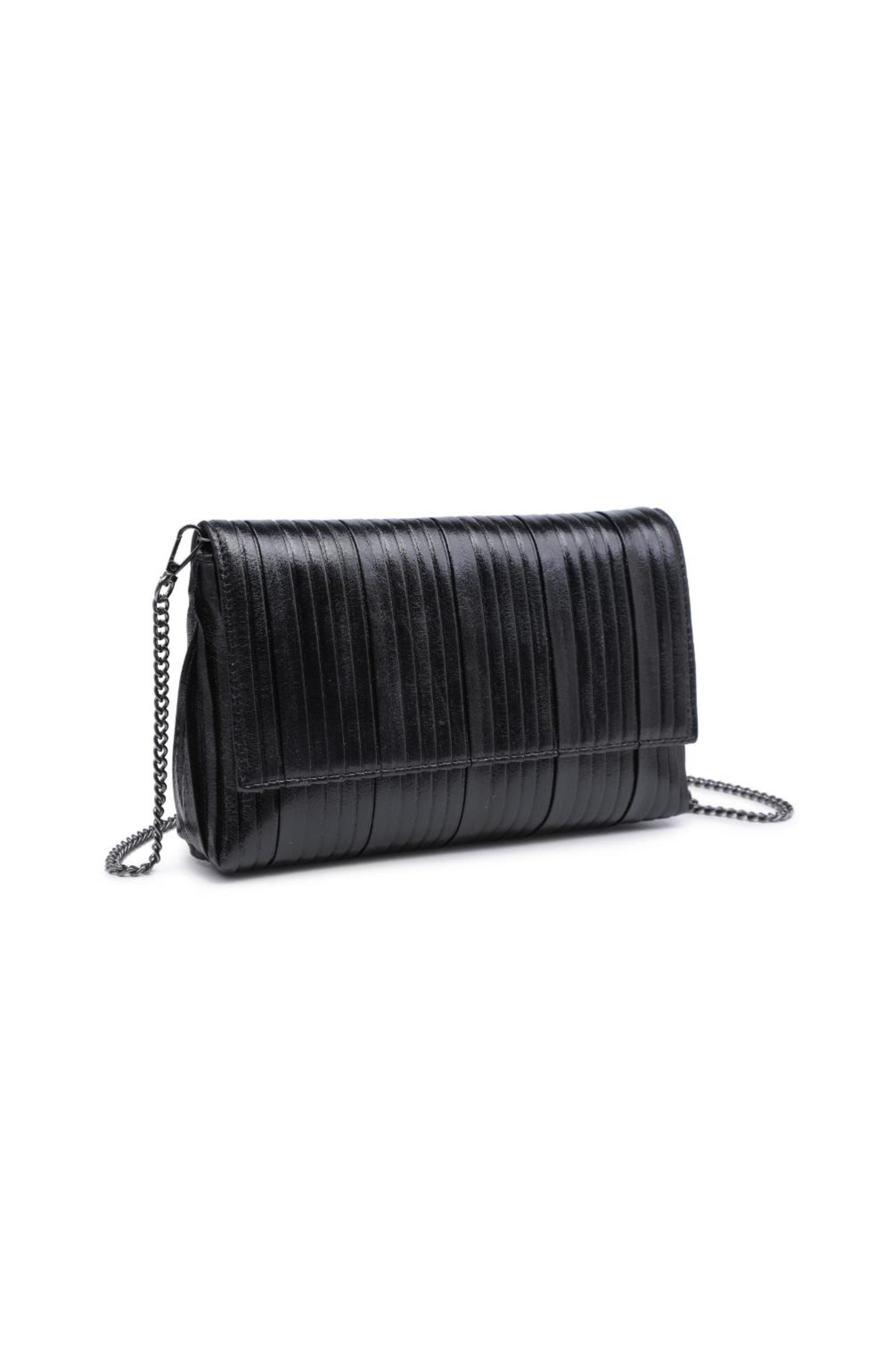 Esmeralda Clutch, Alternate, color, BLACK
