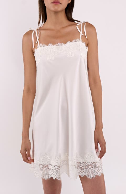 Celeste Lace Trim Chemise