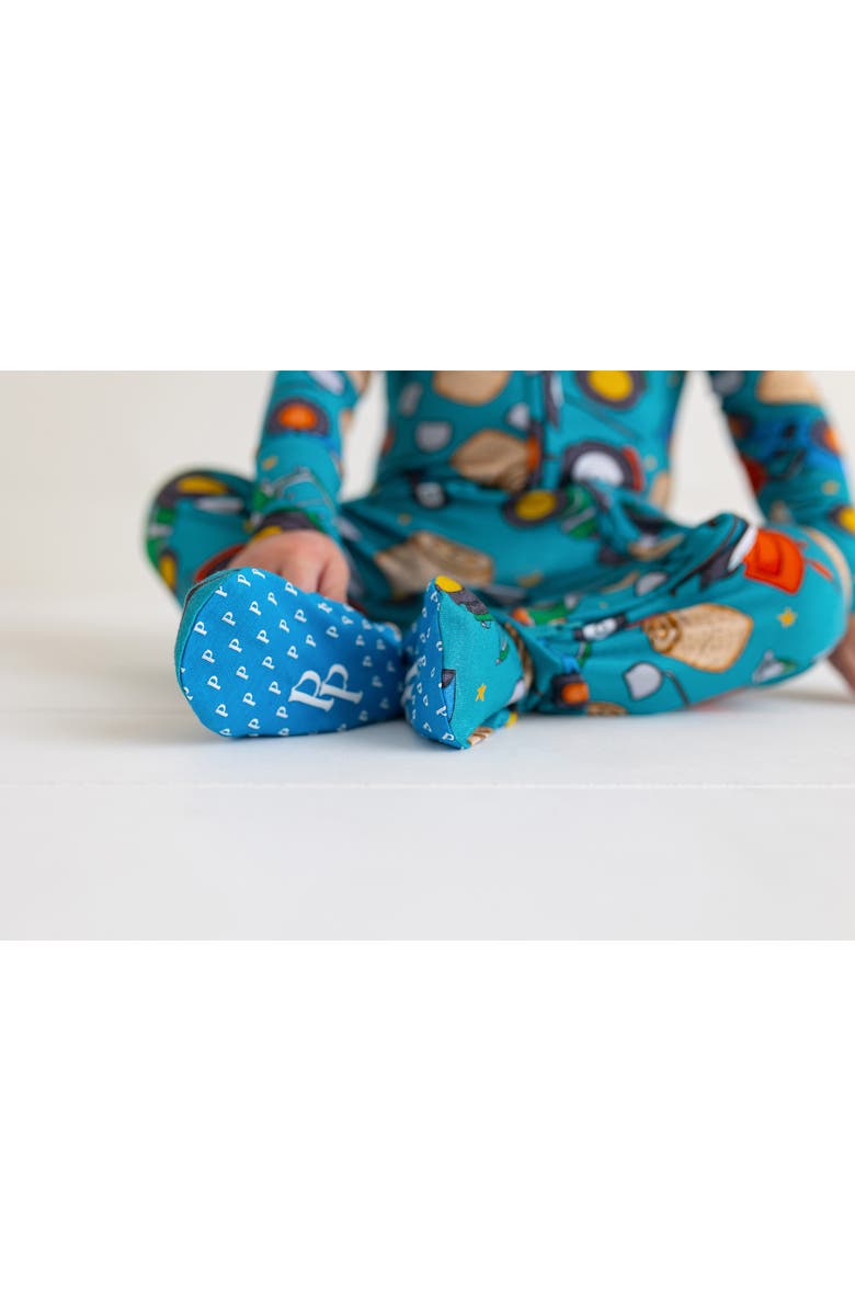 Posh Peanut Kids' Roberts Fitted Footie Pajamas, Alternate, color,