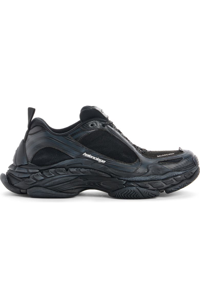 Balenciaga Triple S 2 Sneaker, Alternate, color, Black / Dark Grey