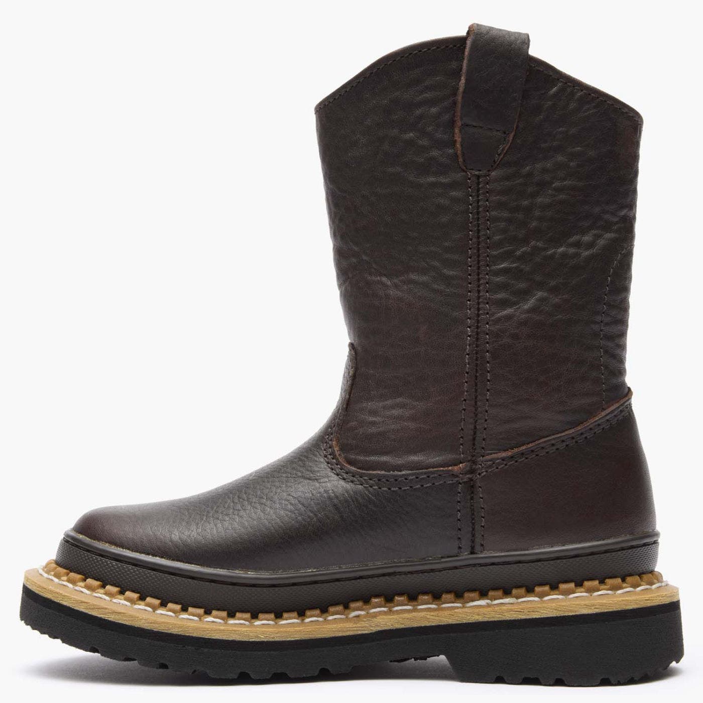 Georgia Boot Kids' Giant Wellington, Alternate, color, Soggy Brown