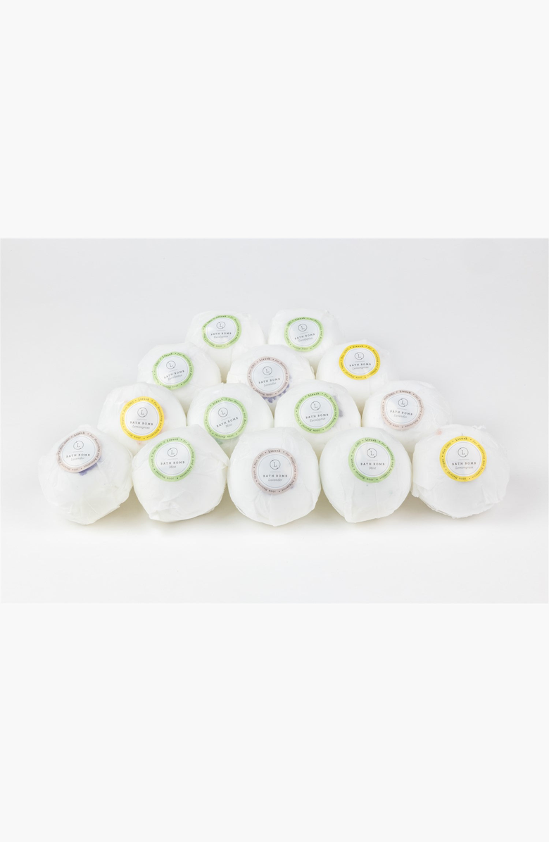 Lizush Set of 14 Bath Bombs Gift Box, Alternate, color, NO COLOR