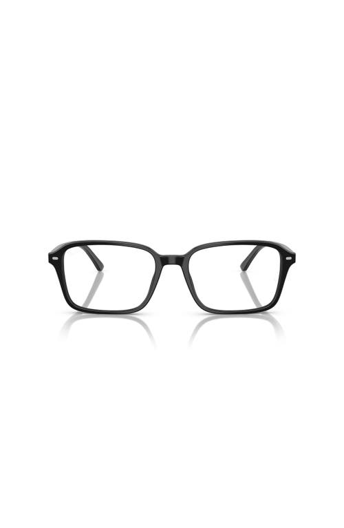 Ray Ban Ray-ban 54mm Square Optical Glasses In Black