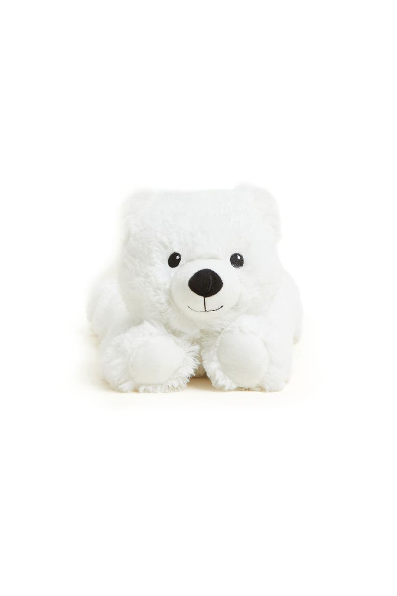 White Bear Plush Toy, Alternate, color, White