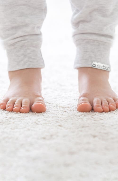 Butterblu Kids' Jordan Assorted 4-pack Organic Cotton Joggers In Pink