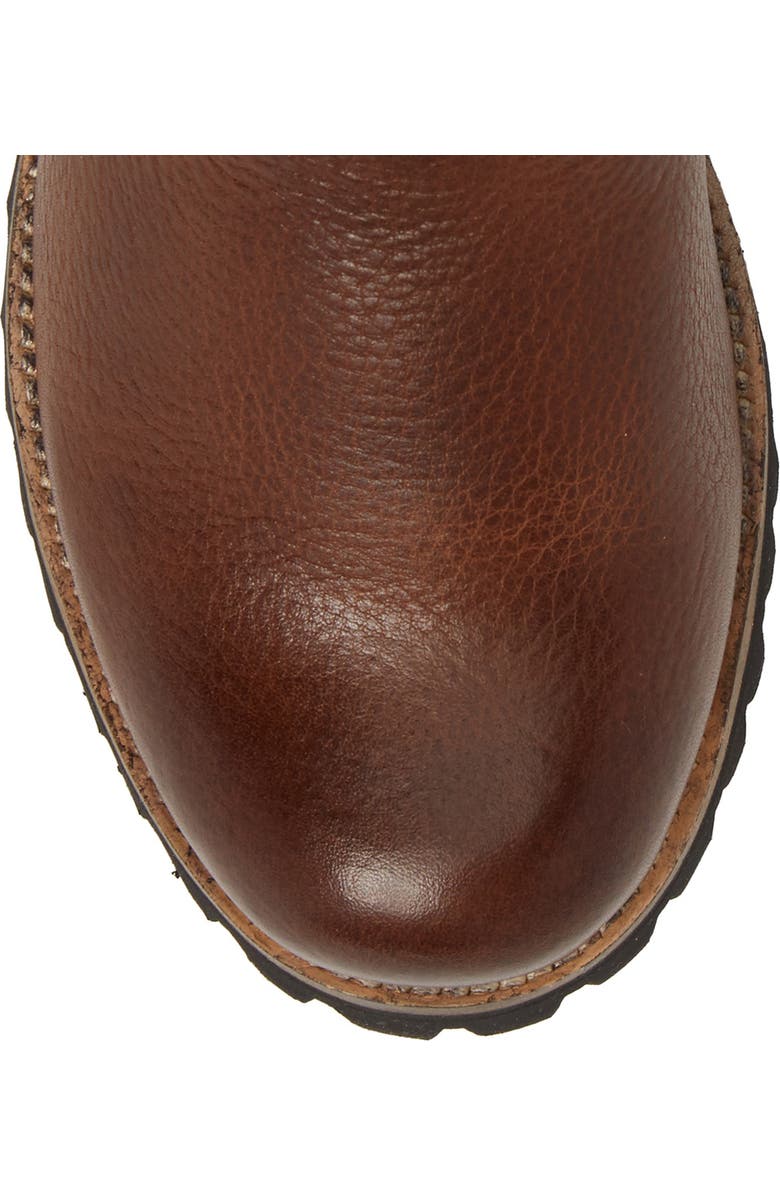 Blackstone OL06 Genuine Shearling Lined Bootie, Alternate, color, Brown Leather