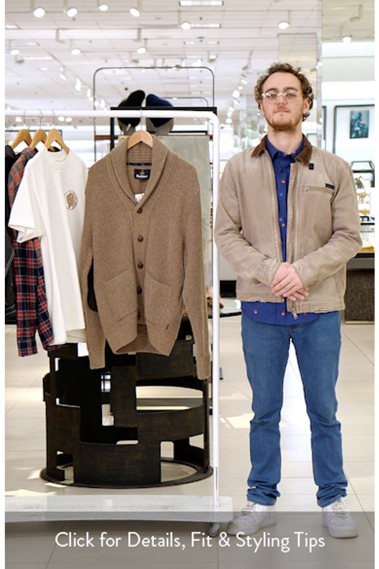 Hartland Shawl Collar Wool Cardigan video
