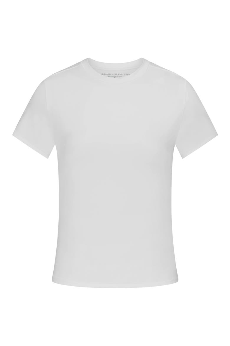 Regina Performance T-Shirt, Alternate, color, WHITE