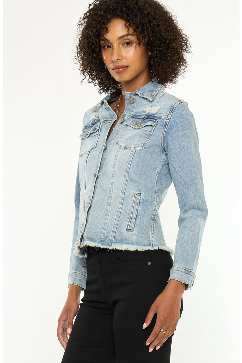 Wilson Denim Jacket, Alternate, color, Medium Wash