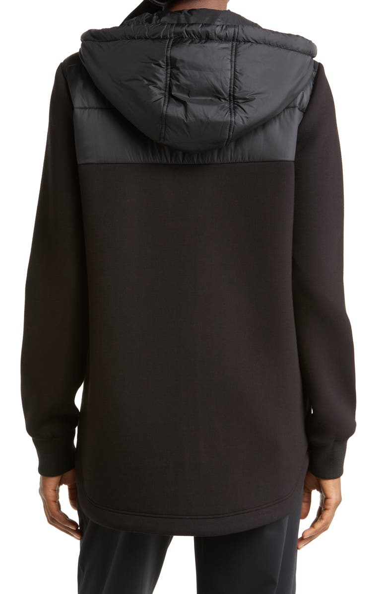 Zella Hybrid Puffer Jacket, Alternate, color, 