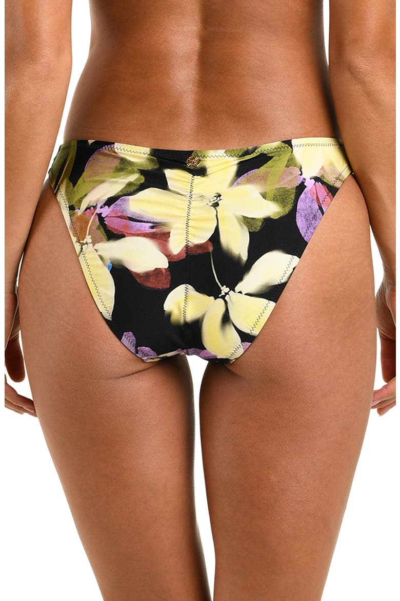 Afterglow High Leg Bikini Briefs, Alternate, color, BLACK MULTI