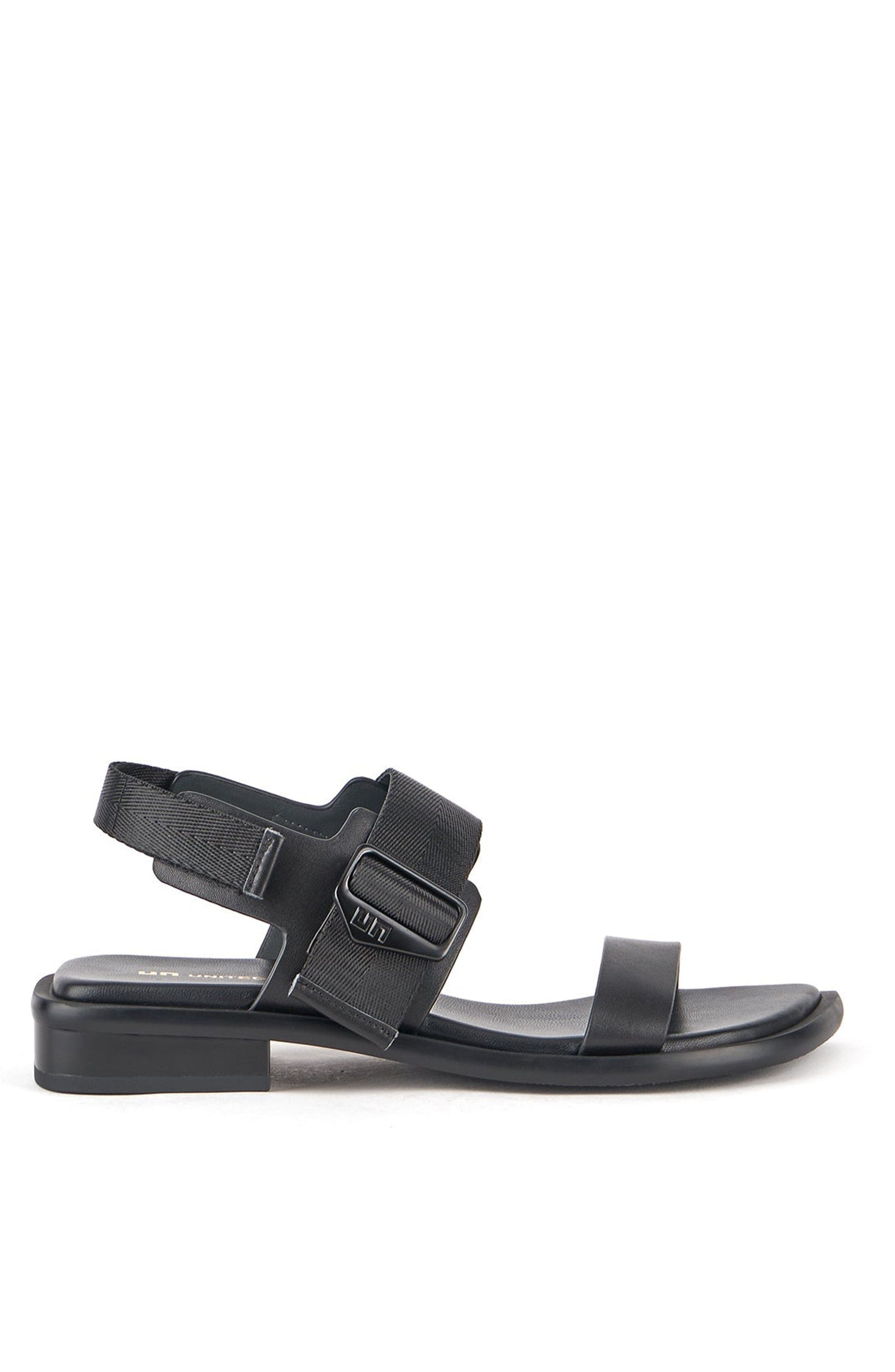 United Nude Tara Soga Lo Sandals, Main, color, Black