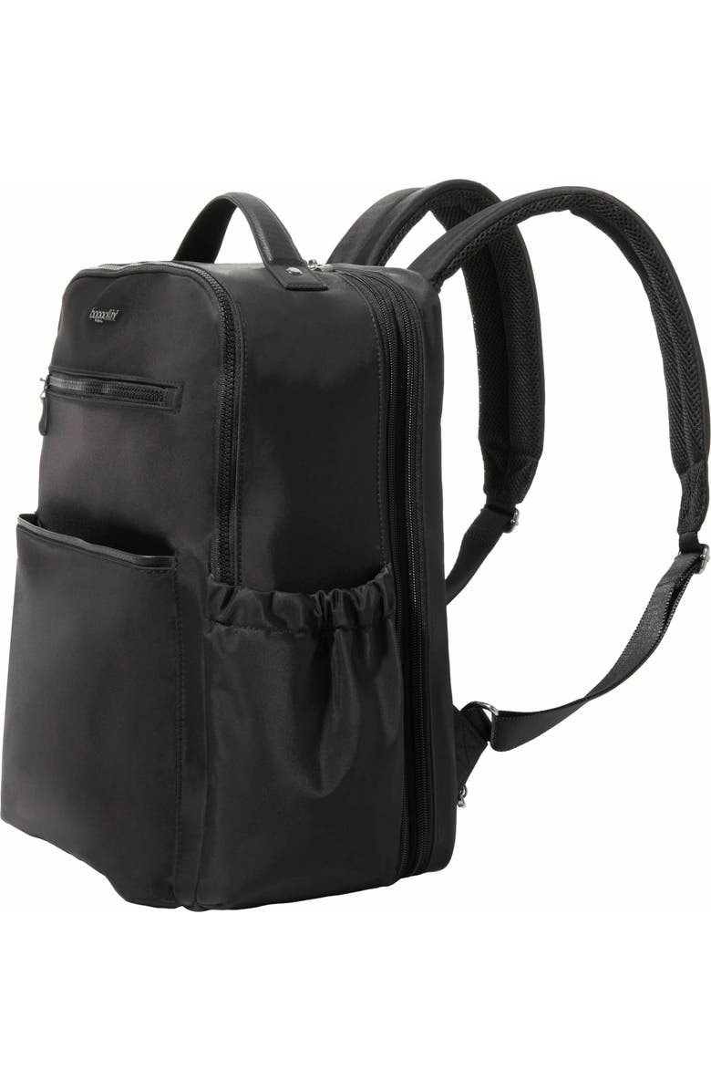 BAGGALLINI Tribeca Expandable Laptop Backpack, Alternate, color, Black Twill
