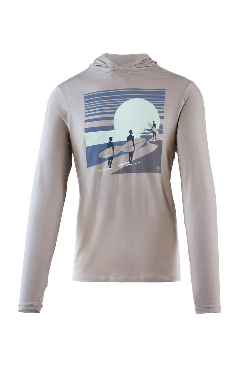 UV Skinz Everyday Pullover Hoodie, Main, color, Grey