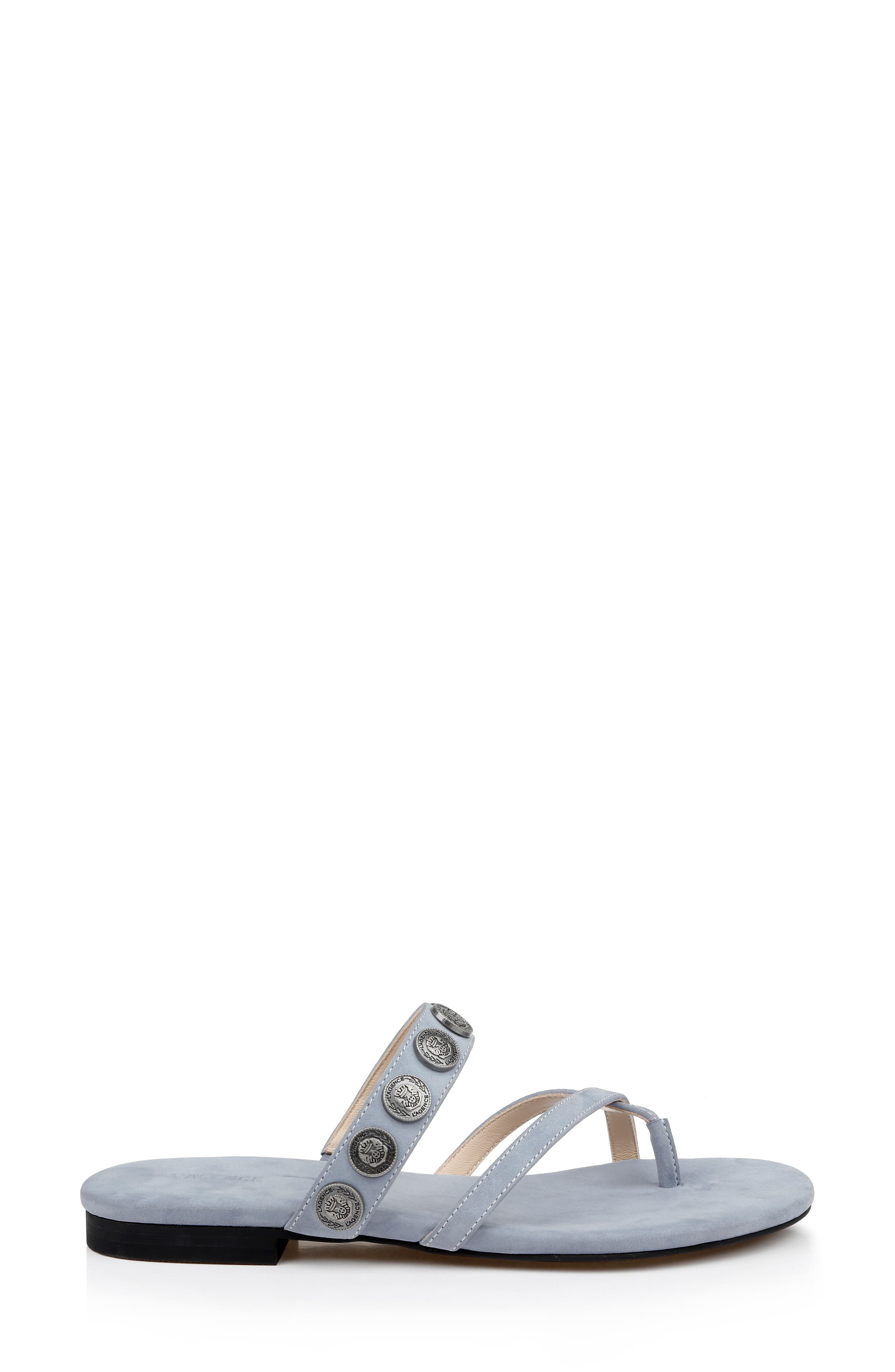 L
AGENCE Hanna Strappy Sandal, Alternate, color, Rainblue