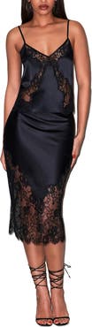 Fleur Du Mal Juliet Lace Silk Cami