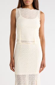 Leith Lace Sleeveless Tank