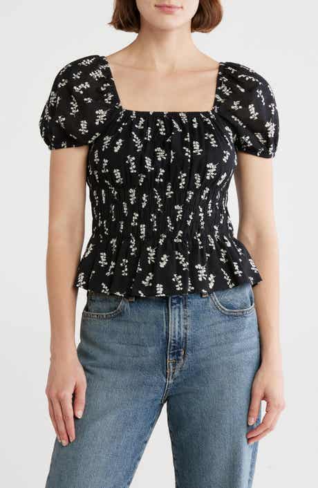 Melrose and Market Puff Sleeve Top