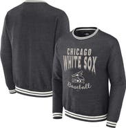 Darius Rucker Collection by Fanatics Men's Darius Rucker Collection by Fanatics  Heather Charcoal Chicago White Sox Vintage Pullover Sweatshirt