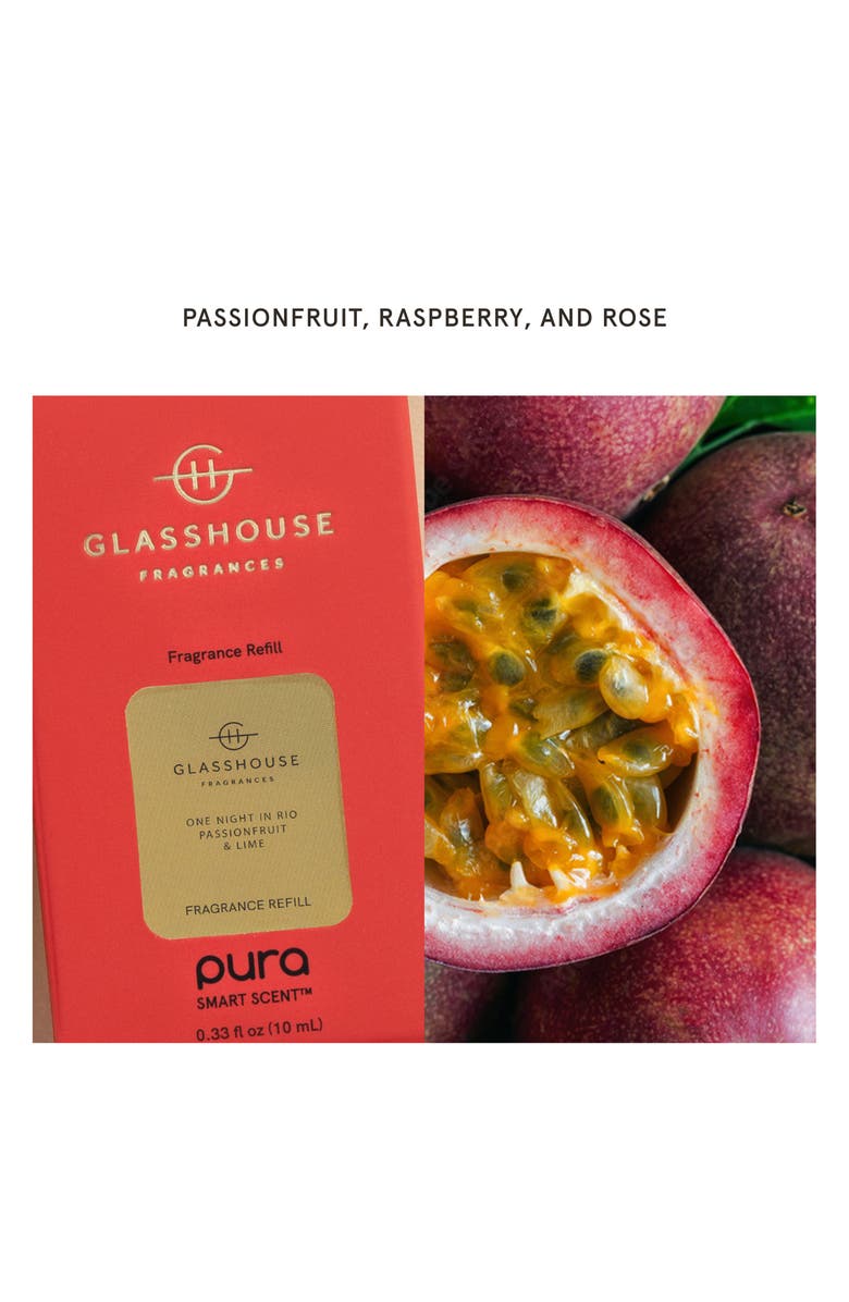 PURA x Glasshouse One Night in Rio Smart Fragrance Diffuser Refill, Alternate, color, 