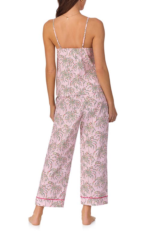 Bedhead Pajamas Print Organic Cotton Jersey Crop Pajamas In Willow