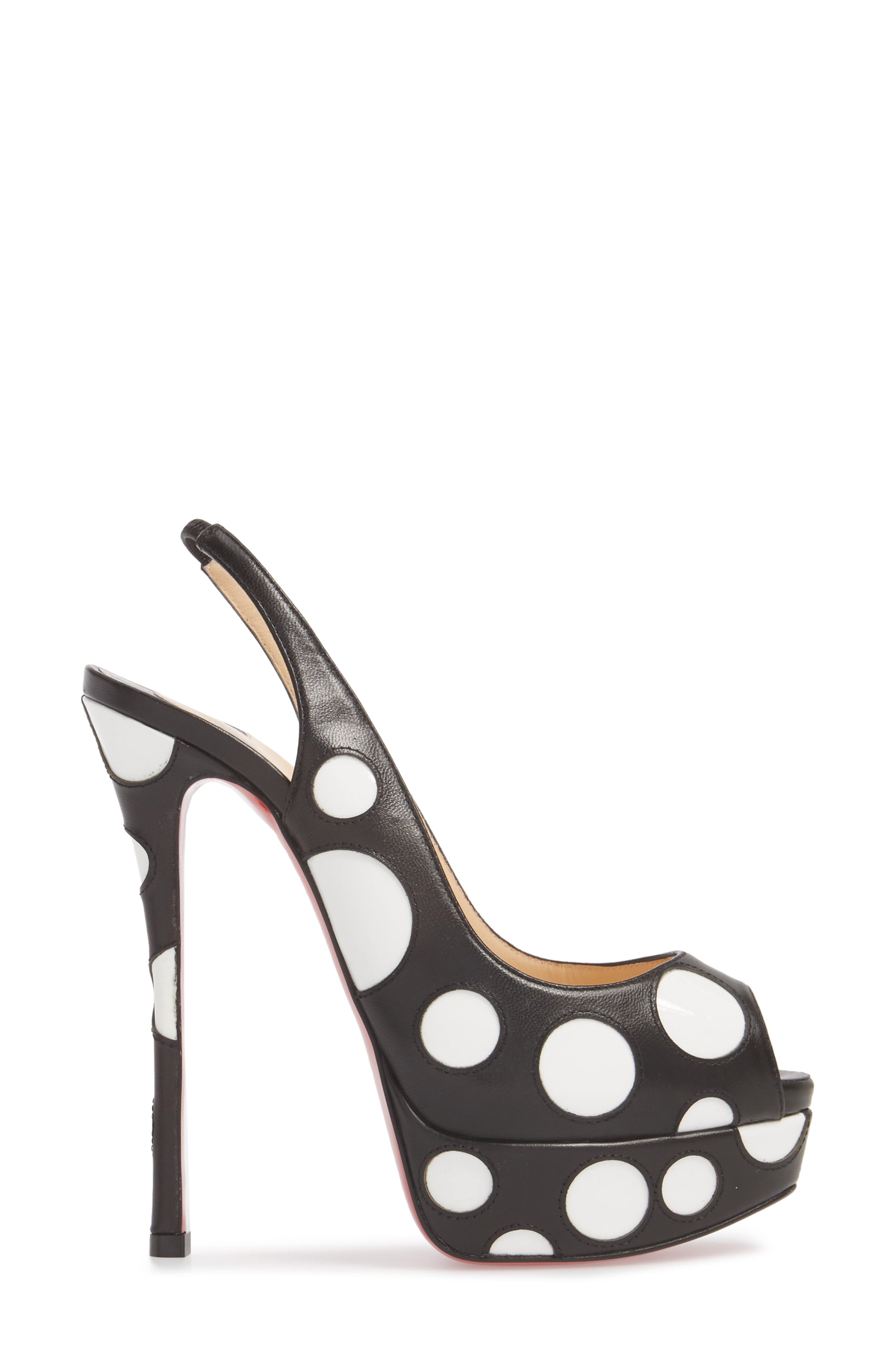 Christian Louboutin Bubble Up Slingback Pump, Alternate, color, 