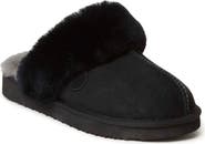 DEARFOAMS Fireside Sydney Genuine Shearling Scuff Slipper